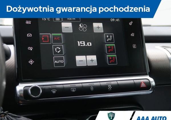 Citroen C4 Cactus cena 42000 przebieg: 111056, rok produkcji 2015 z Drzewica małe 277